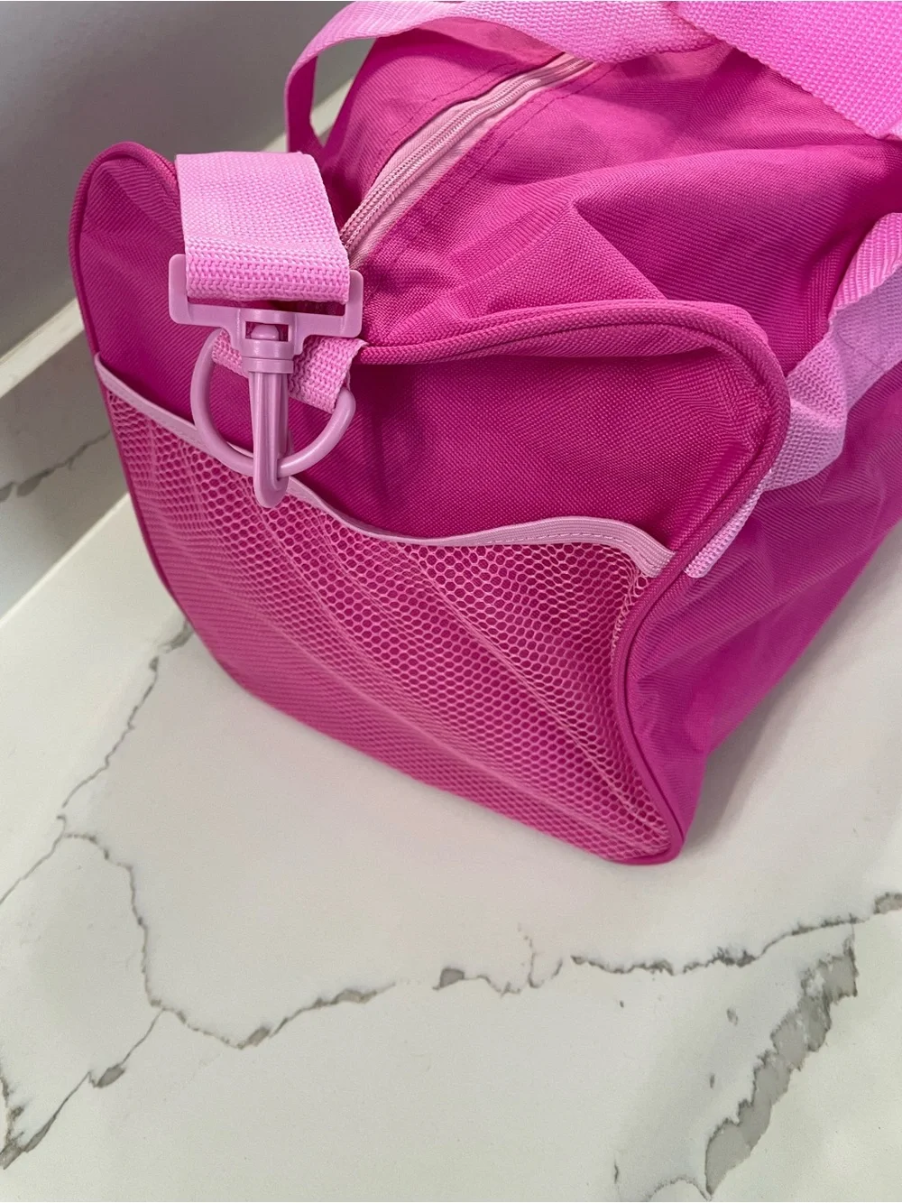 Disney Pink Minnie Mouse Rainbow Kids Travel Duffel
